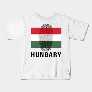 Hungary Flag DNA Kids T-Shirt